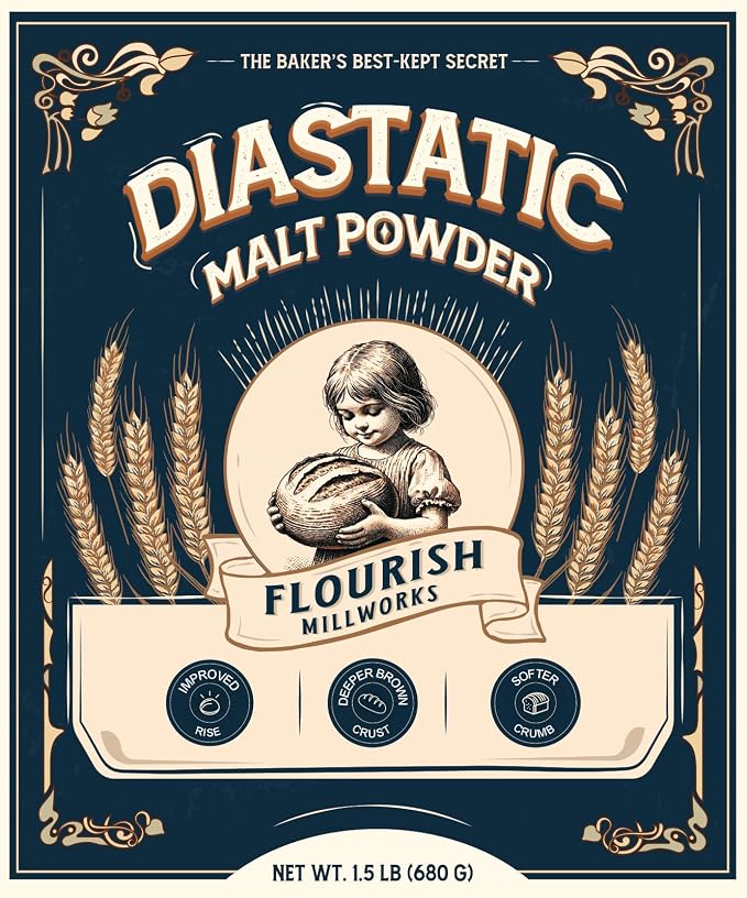 Diastatic Malt Powder, 24 oz